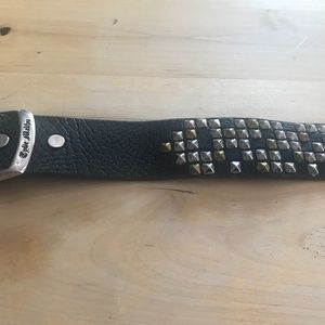 TYLIE MALIBU BELT LEATHER /NEW/VINTAGE/black